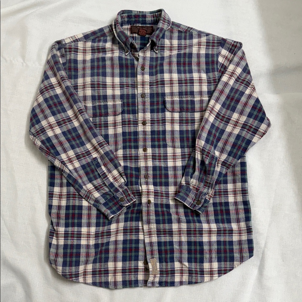 Vintage Abercrombie & Fitch Men’s Size Large Multicolor Plaid Button Down Shirt